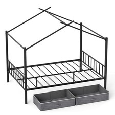 Metal Kids Bed Frame Double