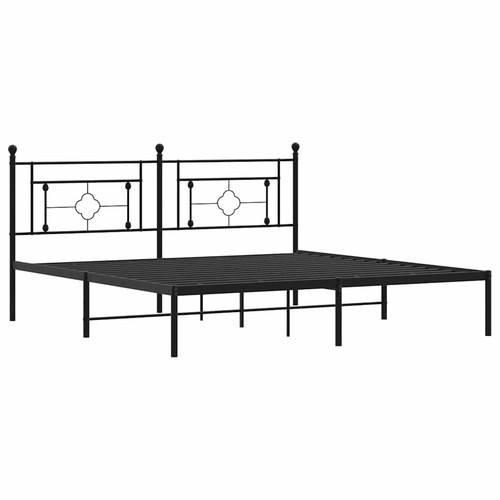 Metal bed frame home - metal, bedroom