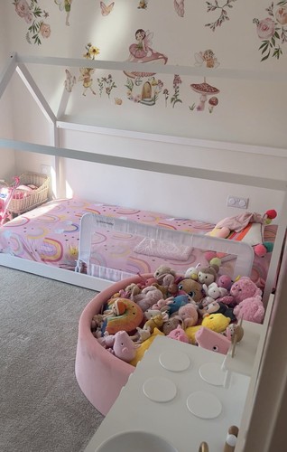 Toddler floor bed - bed, with