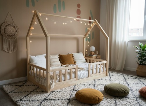 Kids house bed - kids, 160x80