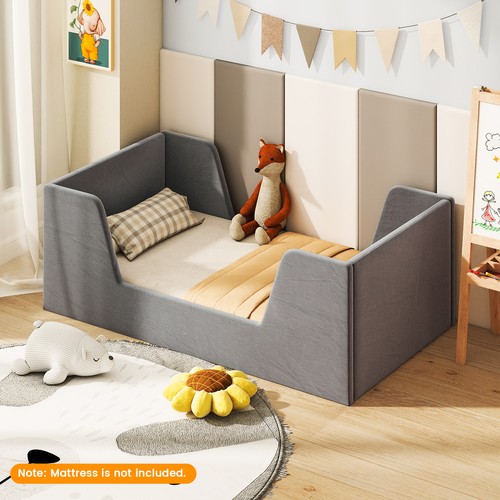 Toddler bed frame - frame, soft