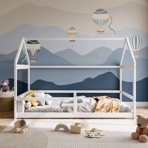 Children pine wood bed - children’s,